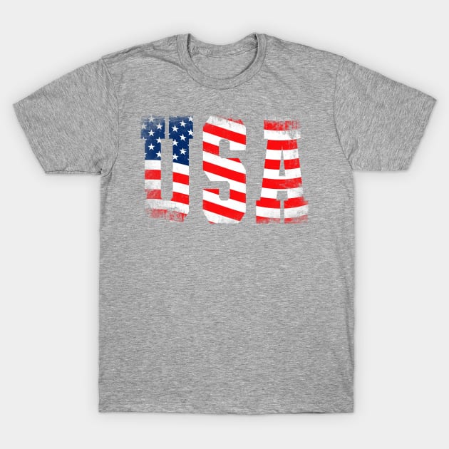 USA T-Shirt by martian